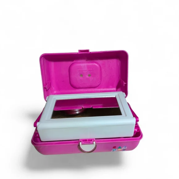 Caboodles Bright Pink Cosmetic Organizer - Picture 4 of 4
